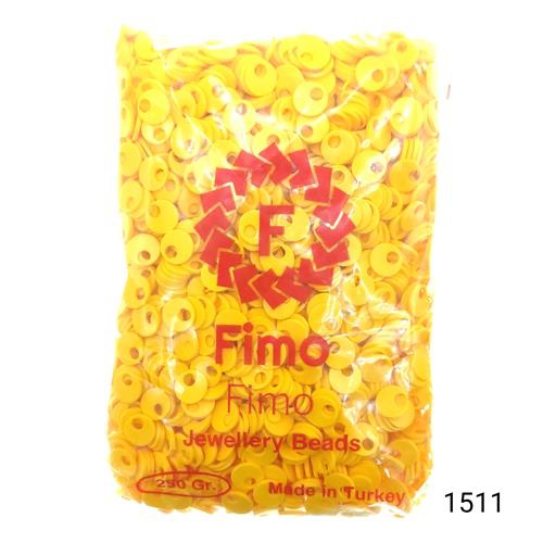 Fimo 10 mm  Patik  Renk 1511 Hardal Sarısı