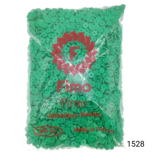 Fimo 6 mm Yuvarlak  Renk 1528 Yeşil