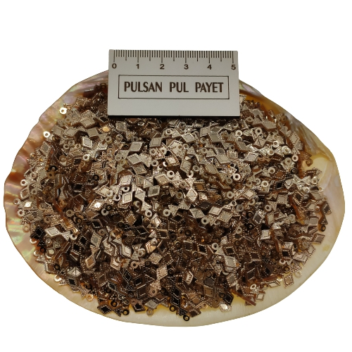 Pleksi Pul Model 307 5x13 mm Renk 230 Metalik Rose