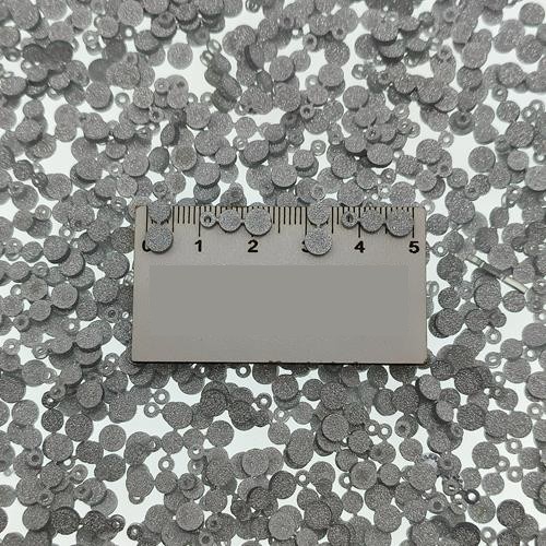 Pleksi Pul Model 314 5x13 mm Renk 378 Simli Gümüş