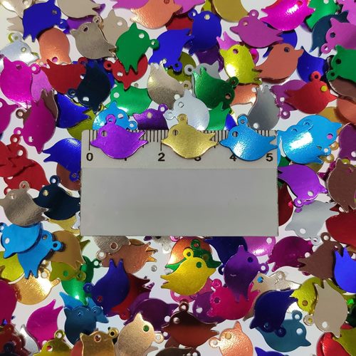 Pleksi Pul Model 357 17x13 mm Renk 501 Metalik Karışık