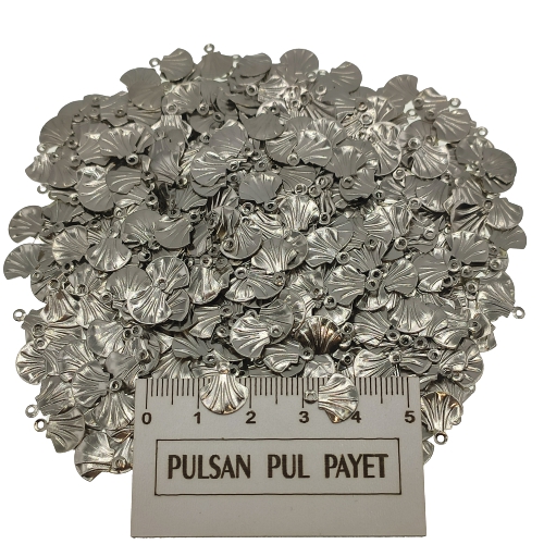 Metal Pirinç Pul Model 277 10x10 mm Nikel